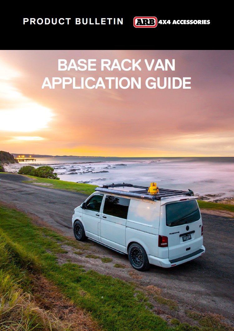 ARB BASE Rack Van Application Guide